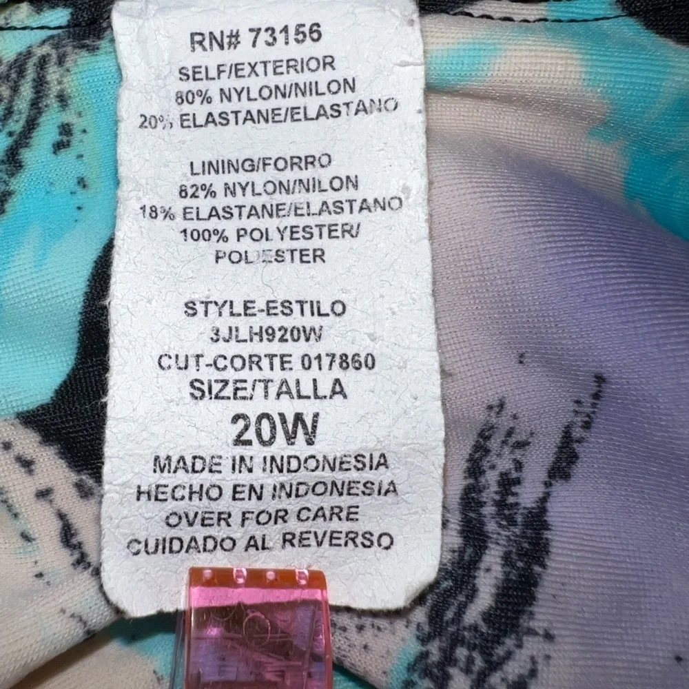 Azul swimsuit, one piece, size 20 W